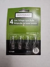 Moonrays 4 Pack Low Voltage Light Bulbs (95527) Fs. Fixed Price $14.95.