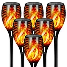 Sunenvoy Solar Lights Outdoor Upgraded 6 Pack, 22" Tall & Super Larger Black. Fixed Price $42.60.