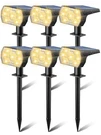 Kaxiida Solar Lights Outdoor Waterproof IP68 3 Lighting Models- Black. Fixed Price $53.05.