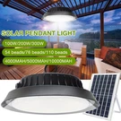 100-300W Led High Bay Light Solar Hanging Lamp+ Remote For Barn Shop Garden Yard. Fixed Price $20.99.