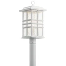 Kichler 49832 Beacon Square 21" Tall Post Light - White. Fixed Price $339.99.