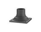 Bellevue ZPMB53267 Square 6"W Pier Mount Base - Black. Fixed Price $38.00.