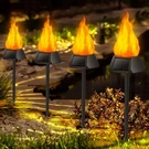 Anmeix Solar Christmas Lights Outdoor Upgraded Torch 4 Pack Black. Fixed Price $32.49.