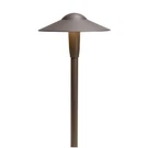 Kichler Led Dome Path Light - Short, Textured Architectural Bronze 15811AZT30R. Fixed Price $214.99.