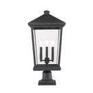 Z-lite 3 Light Outdoor Pier Mounted Fixture. Fixed Price $601.80.