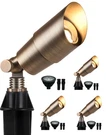 Partphoner Solid Brass Low Voltage Landscape Lighting, Wired 12V Led. Fixed Price $109.99.