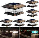 Huyieno Solar Post Cap Lights Outdoor Led Lighting Deck Fence Two Modes Warm. Fixed Price $66.99.