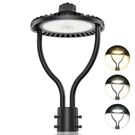 Commercial Led Post Top Light, 100W/80W/60W & 3000K/4000K/5000K Selectable. Fixed Price $118.15.