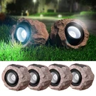 Timeflies Solar Rock Lights Outdoor, 4 Pack Super Bright Spot Ou.... Fixed Price $91.60.