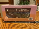 Members Mark 6-PIECE Oil Rubbed Bronze Led Solar Disc Light New In Box. Fixed Price $42.00.
