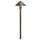 Kichler 1612027 Brass 21"H Led Center Mount Path Light. Fixed Price $195.99.