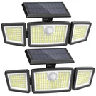 2 Pack Led Motion Sensor Solar Lights ,outdoor IP65 Waterproof Security Lamp. Fixed Price $28.99.