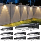 Ugdluck Solar Fence Lights Outdoor, 7 Fixed & Color Changing, IP65 Waterproof. Fixed Price $55.98.