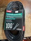 Carol Landscape Low Voltage Lighting Wire 100 Feet 2 Conductor 14 Gauge. Fixed Price $28.00.
