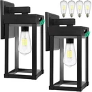 Solar Wall Lights Outdoor, Sconce Lantern With 3 Lighting Modes & Motio.... Fixed Price $83.95.