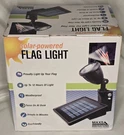 Maxsa 40334 Solar Powered Dusk To Dawn Bright Led Flag Pole Outdoor Black. Fixed Price $34.99.