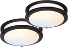 Hykolity 13 Inch Flush Mount Led Ceiling Light 5CCT Dimmable 2 Pack Bronze. Fixed Price $66.77.