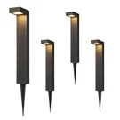 Edishine 4 Pack Low Voltage Pathway Lights Square Side Lit 3.2W 12V 85LM 3000K. Fixed Price $89.99.