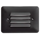 Kichler 15782-27 Black 5" Led Mini Louvered Step Light 2700K. Fixed Price $139.99.
