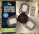 Total Vision Ultra-bright Adjustable Light With Remote Solar Or Dc Chareable. Fixed Price $34.99.