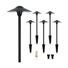 Gardencoin Low Voltage Pathway Lights (8.5'' Shade, 21.5'' Tall) 12V Outd. Fixed Price $180.01.