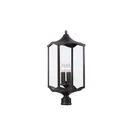 Kalco Lighting Lakewood Large Post Mount, Aged Iron - 404500AI. Fixed Price $924.00.