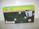Smart Solar White Crystal Ball Light String 30 Ct Led And Nimh Battery. Fixed Price $42.88.