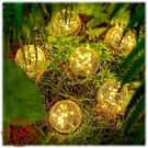 Honoson 3.9" Solar Globe Lights Cracked Glass 8 Pcs Warm White. Fixed Price $78.99.