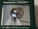 The Brightest Motion Cordless Light Outdoor Hammacher Schlemmer Nib 82622 New. Fixed Price $46.78.