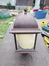 Thomas Lighting M-5615-81 Outdoor Post Lantern Tile Bronze, Seedy Glass. Fixed Price $30.00.