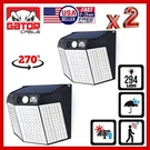 2X Solar Power 294 Led Pir Motion Sensor Outdoor Security Garden Wall Lamp Light. Fixed Price $19.99.