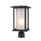 Trans Globe Lighting 51403 Shaakar 16" Tall Post - Black. Fixed Price $114.00.