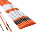 50 Pack 48" Driveway Markers Orange Snow Plow Stakes 0.31" Fiberglass Rod. Fixed Price $54.99.