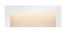 Taper Led 8" Step Light Satin White. Fixed Price $85.00.
