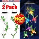 Solar Wind Chimes Lights Led Bird Color Changing Lamp Garden Home Decor. Fixed Price $21.18.