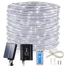 Icrgb Solar Rope Lights, 66FT 200LED 1800MAH Outdoor Waterproof .... Fixed Price $27.38.