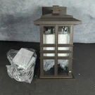 Kichler Bronze Beacon Square Single Light 12"H Outdoor Wall Sconce 49829OZ. Fixed Price $149.99.
