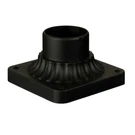 Craftmade Outdoor Light Post Head Adapter (pier Mount) Z200-TB , Matte Black. Fixed Price $17.50.