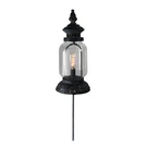 Gerson 42.5IN Distressed Black Antique Style B/o Lantern Garden Stake. Fixed Price $44.09.