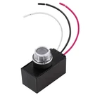 Dusk To Dawn Sensor For Outdoor Lighting 1PC Without Wall Plate, Black. Fixed Price $13.35.