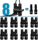 Sunvie Low Voltage Wire Connector FASTLOCK2 Landscape Lighting 8 Pack, Black. Fixed Price $25.05.