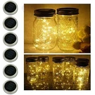 Miaro 6 Pack Mason Jar Lights, 20 Led Solar Warm White Fairy String W.... Fixed Price $24.21.