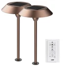 Feit Onesync Bronze Solar Powered 0.4 Led Pathway Light 2 Pk. Fixed Price $111.54.