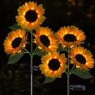 Meagoo Solar Sunflower Lights, 800MA Garden (2 Pack). Fixed Price $42.53.