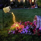Vookry Solar Watering Can Lights, Large 1 Pack, Warm White - Star & Flower. Fixed Price $68.99.