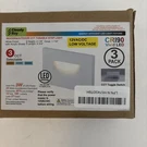 Cloudy Bay 120V Dimmable Led Indoor Outdoor Step Light 4.75" Pack, White 3W. Fixed Price $16.14.