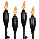 Garden Torches For Outside - Deco Home Pack Of 4 Metal Citrone.... Fixed Price $64.79.