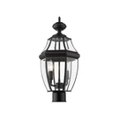 Z-lite Westover 2 Light 18" Outdoor Post Mount, Black/beveled 580PHM-BK. Fixed Price $232.20.