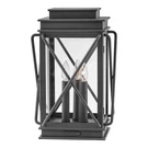 Museum Black Led Pier Mount Lantern From The Montecito Collection. Fixed Price $559.00.