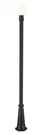 Z-lite 597PHM-519P Laurent 106" Tall Post Light Black. Fixed Price $626.00.